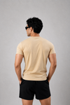 Muscle Fit T-Shirt (Beige)