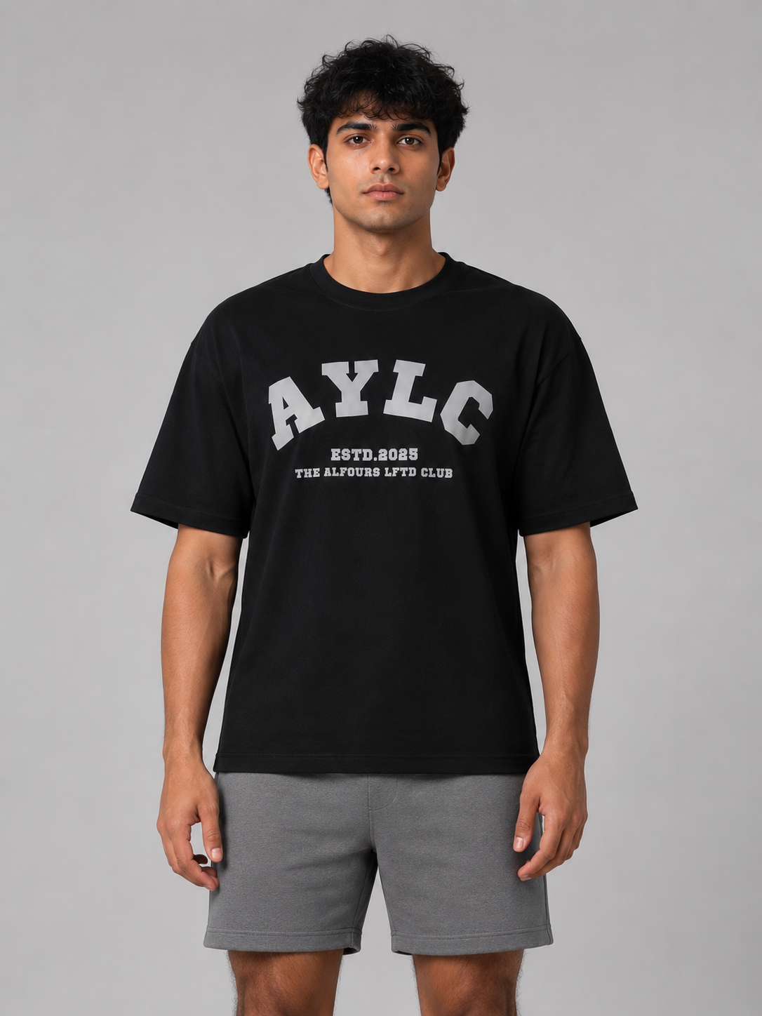 AYLC Oversized T-Shirt Unisex (Jet Black)
